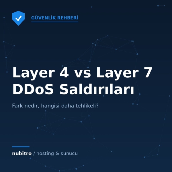 Layer 4 vs Layer 7 DDoS Saldırıları: Fark Nedir ve Hangisi Daha Tehlikeli?